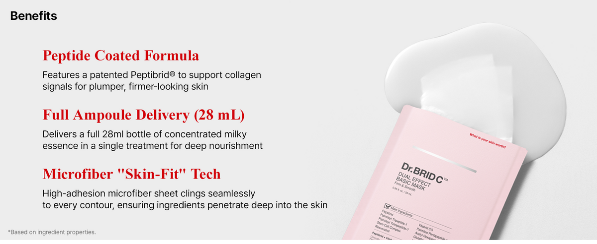 Dr.BRID C Dual Effect Basic Mask (5pc)